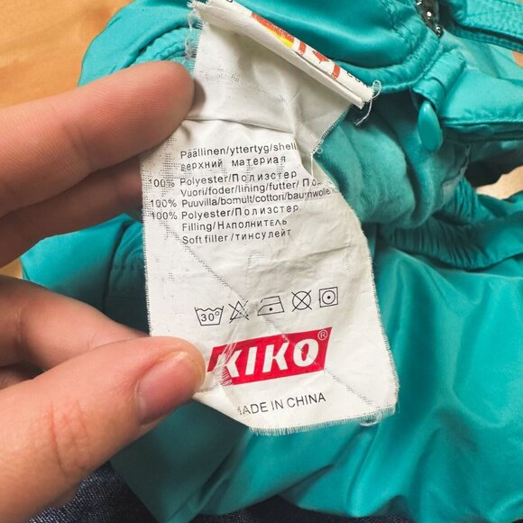 Kiko Girls 2-Piece Winter Coat & Snow Bib Set Size 4 - Picture 12 of 12